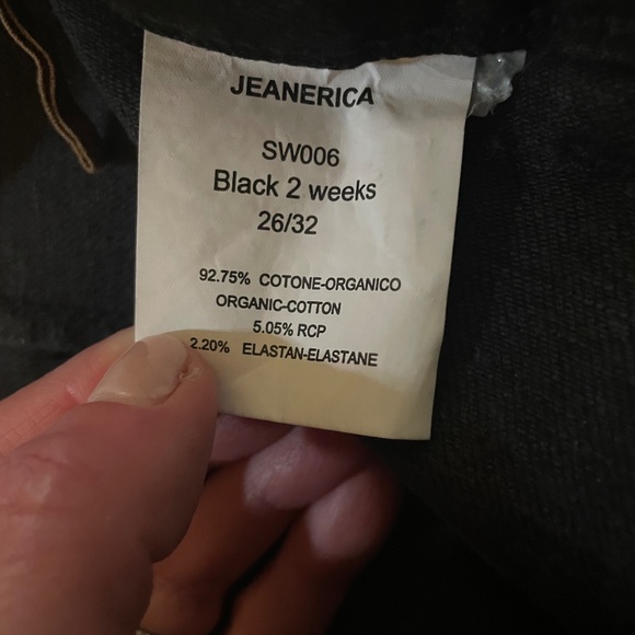 JEANERICA BLACK SIZE 26/32 good condition - Picture 4 of 5